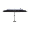 Svjetlo smeđi suncobran 265x460 cm – Garden Pleasure