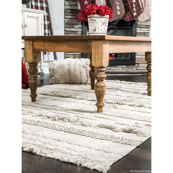 Svijetlo sivi/krem periv/ručno rađen pamučan tepih 170x240 cm Air Natural – Lorena Canals-image-4