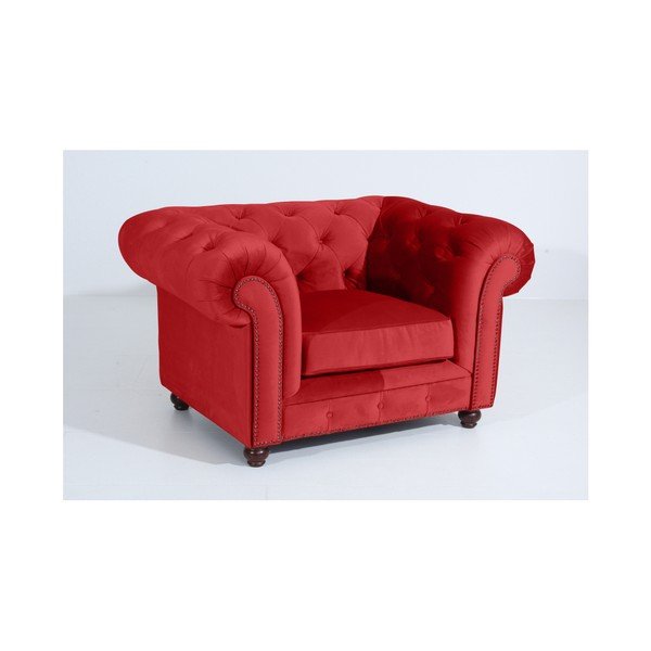 Crvena stolica Max Winzer Orleans Velvet-image-2