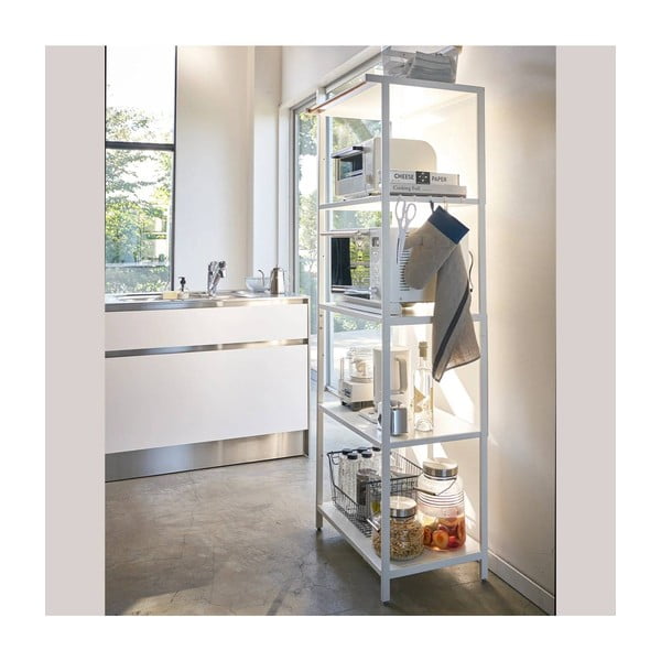 Mat bijeli željezni regal 60x170x46,5 cm Tower – YAMAZAKI-image-4