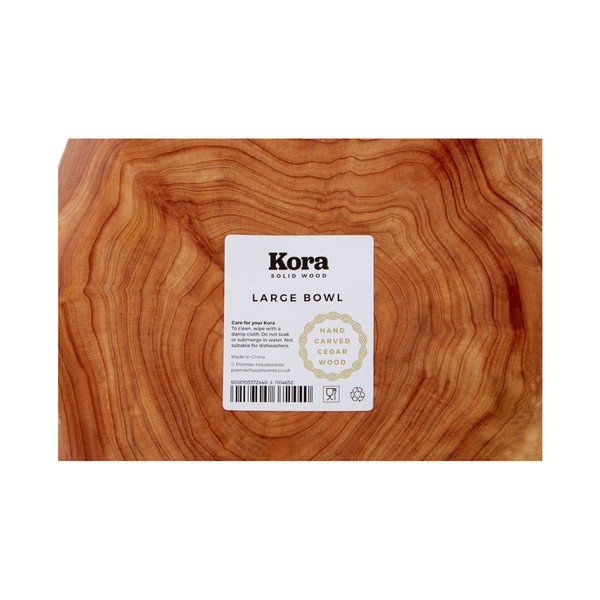 Zdjela za posluživanje od cedrovog drva Premier Housewares Kora, ⌀ 35 cm-image-1