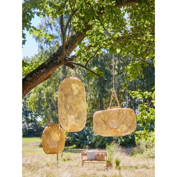 Bambusova lanterna 32 cm Musu – Bloomingville-image-1