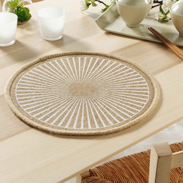 Podmetač od jute ø 38 cm Soleimio – douceur d'intérieur-image-2