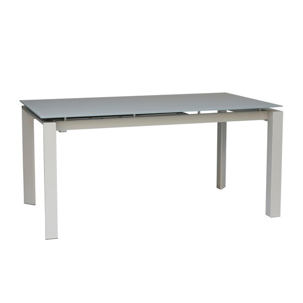 Sivi sklopivi blagovaonski stol sømcasa Selena, 160 x 90 cm