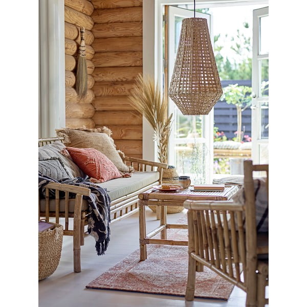 Bambusova vrtna fotelja u prirodnoj boji Sole – Bloomingville-image-1