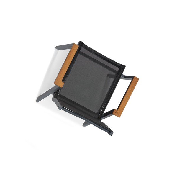 Crne metalne vrtne stolice u setu 6 kom Ottowa – Floriane Garden-image-2