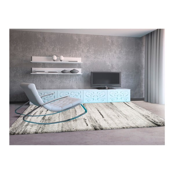 Sivi tepih Universal Eden Grey, 160 x 230 cm