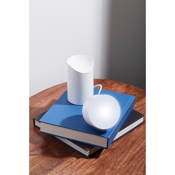 Bijela LED stolna lampa (visina 14 cm) Orbe – Lexon-image-2
