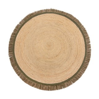 Okrugli tepih u prirodnoj boji ø 180 cm Kahana - Flair Rugs