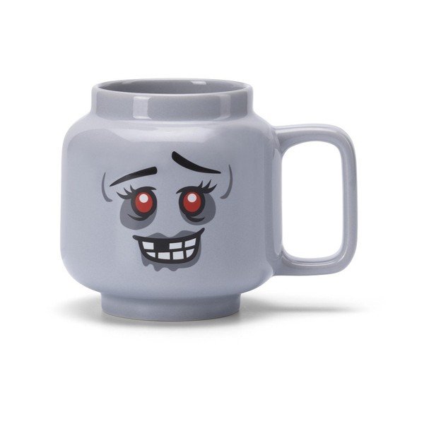 Siva keramička dječja šalica za latte 530 ml Zombie – LEGO®