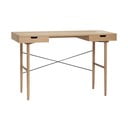 Radni stol u dekoru hrasta 55x120 cm Studio – Hübsch