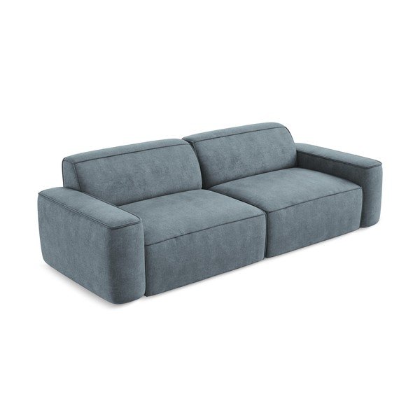 Prljavo plava sofa od šenila 244 cm Omao – Makamii-image-2