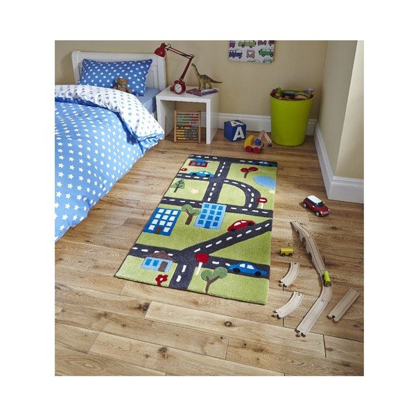 Dječji tepih Think Rugs Road Hong Kong, 70 x 140 cm-image-1