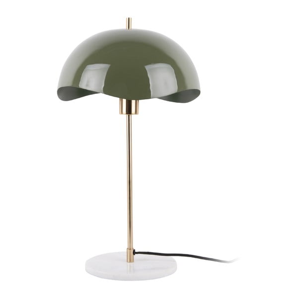Zelena stolna lampa (visina 56 cm)  Waved Dome – Leitmotiv