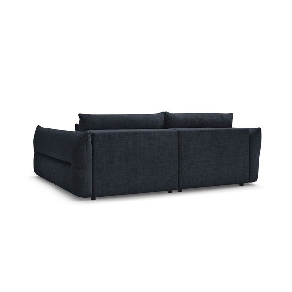 Tamno plava sofa od šenila 276 cm Neil – Bobochic Paris-image-4
