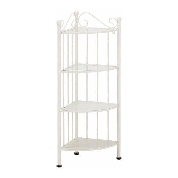 Bijela kutna metalna polica Støraa Isabelle-image-1