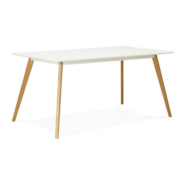 Bijeli blagovaonski stol Kokoon Design Crush