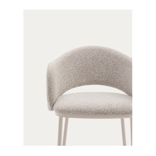 Barska stolica boje slonovače (visine sjedala 65 cm) Maina – Kave Home-image-2