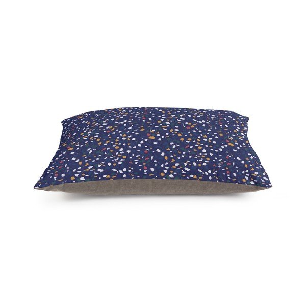 Jastuk za sjedalo Really Nice Things XXL Blue Terrazzo, 120 x 80 cm
