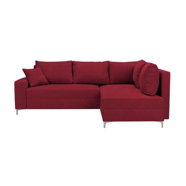 Crveni kauč na razvlačenje Windsor &amp; Co Sofas Zeta, desni kut