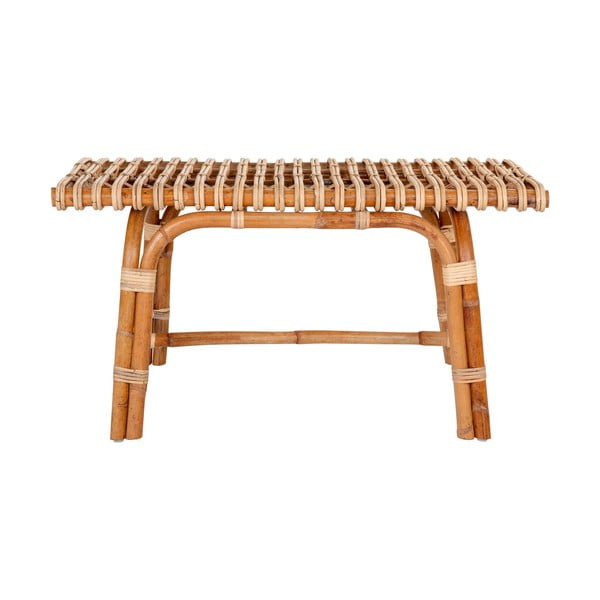 Vrtna klupa od ratana u prirodnoj boji Aveiro – House Nordic