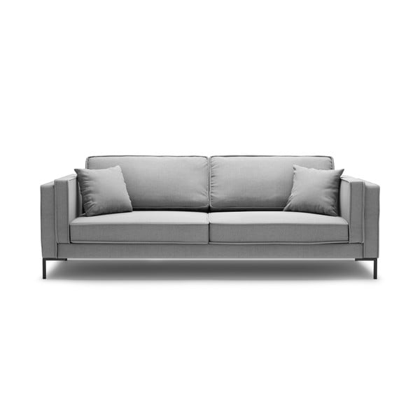 Sivi kauč Milo Casa Attilio, 230 cm