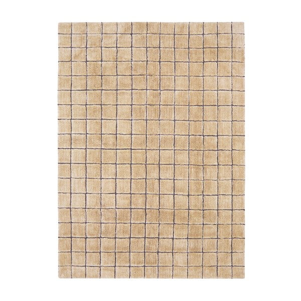 Ručno rađen vunen tepih jantarni 230x300 cm Mosaic Amber – Lorena Canals