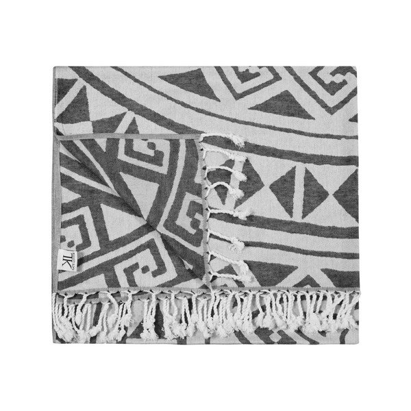 Crni hamam ručnik Kate Louise Mirabelle, 165 x 100 cm-image-3