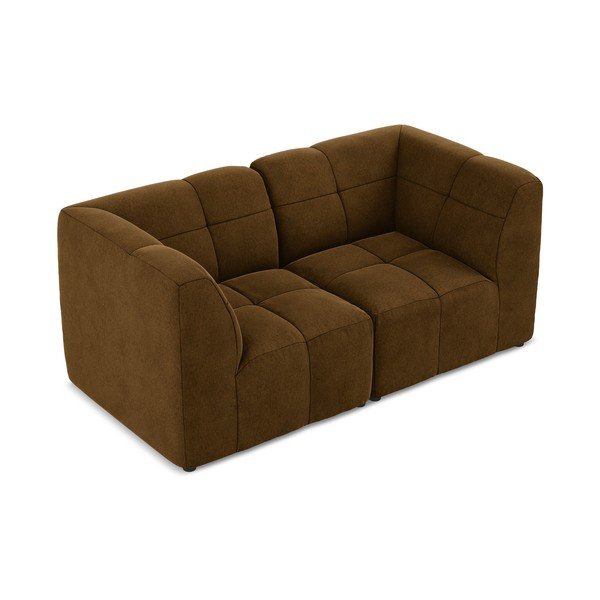 Senf žuta baršunasti sofa 180 cm Aloha – Makamii-image-3