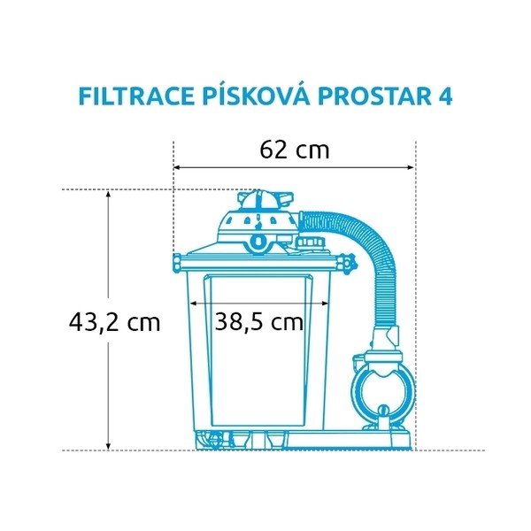 Filter za bazen ProStar 4 - 4 m3/h – Marimex-image-4