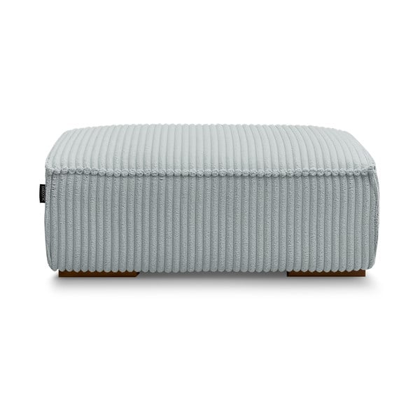 Svijetlo sivi tabure od samta Chelsea – Bobochic Paris