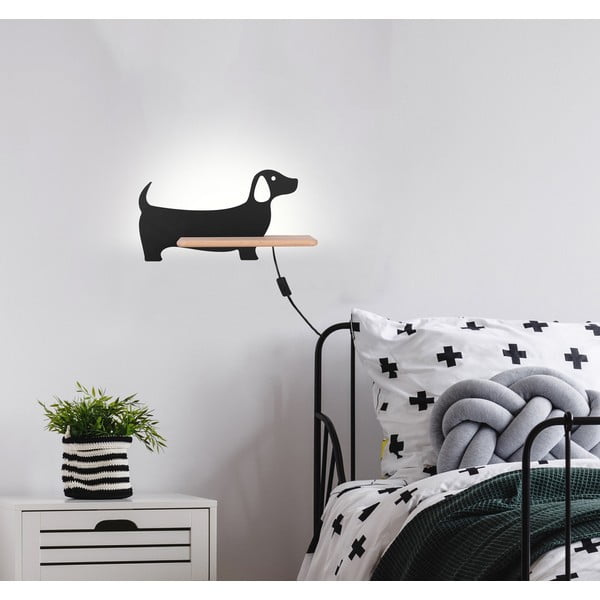 Crna dječja svjetiljka Dog - Candellux Lighting-image-1