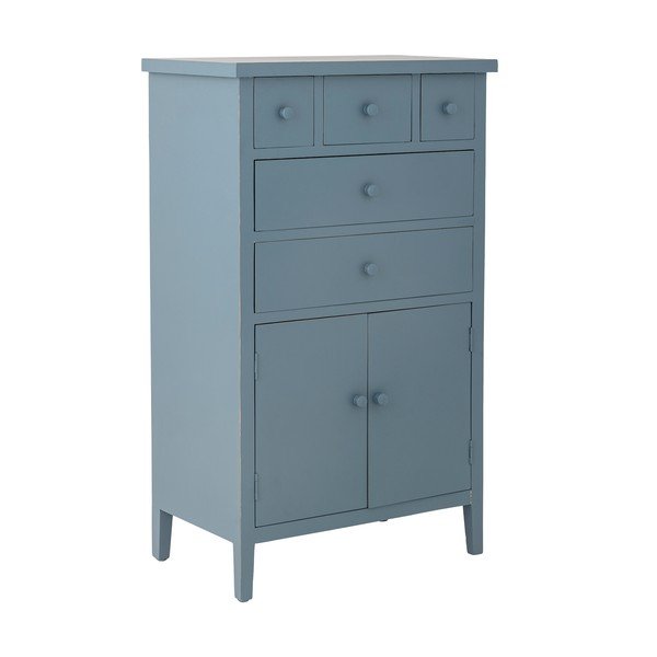 Plava visoka komoda 39,5x96 cm Allison – Bloomingville-image-4