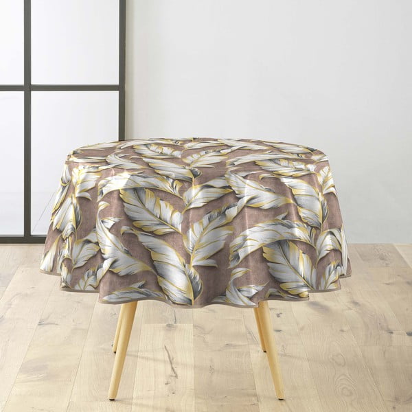 Perivi stolnjak ø 160 cm Ebany – douceur d'intérieur