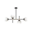 Crna visilica Squid Lighting Kruva, visina 57 cm