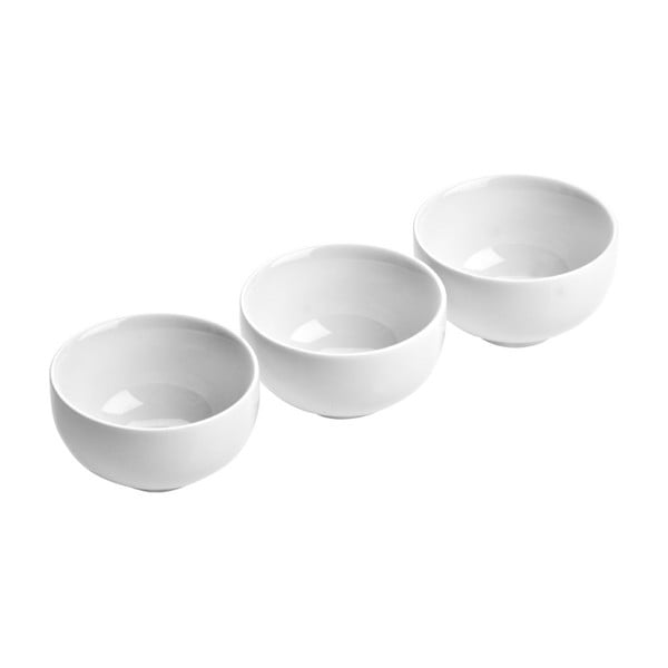 Bijele porculanske posude za posluživanje u setu 3 kom ø 8 cm Entree – Premier Housewares