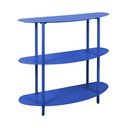 Plavi metalni regal 90x82x28 cm Cool Retro – Leitmotiv