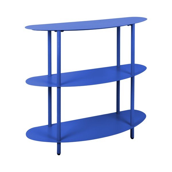 Plavi metalni regal 90x82x28 cm Cool Retro – Leitmotiv