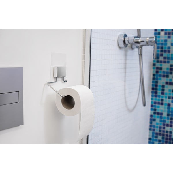 Samoljepljiv držač za toalet papir od kromiranog čelika Compactor-image-1