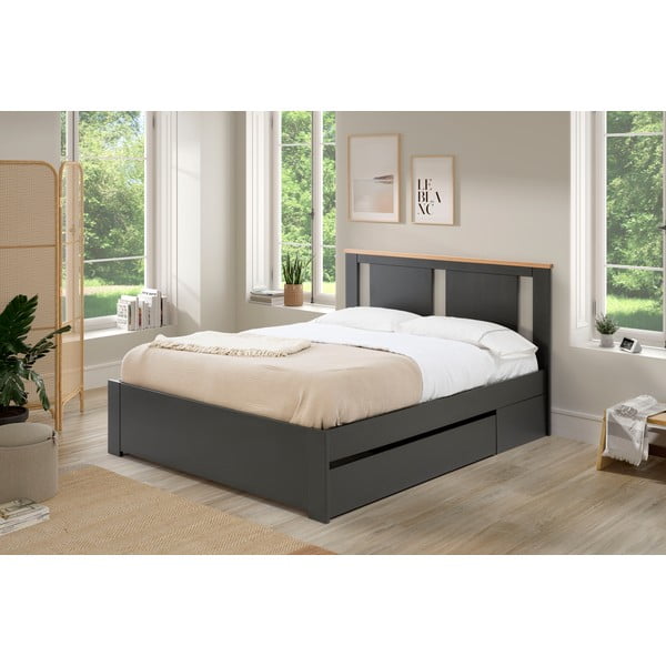 Antracitno siva ladica Marckeric Enara, 137 x 147 cm-image-1