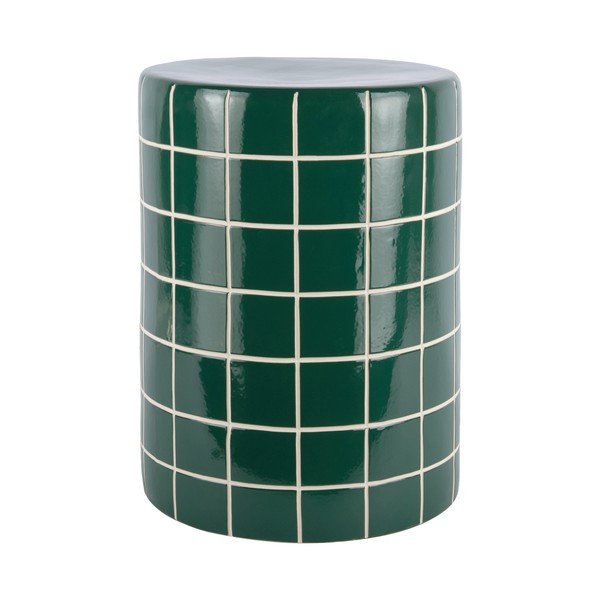 Okrugao pomoćni stol keramički ø 33 cm Retro Tiles – Leitmotiv