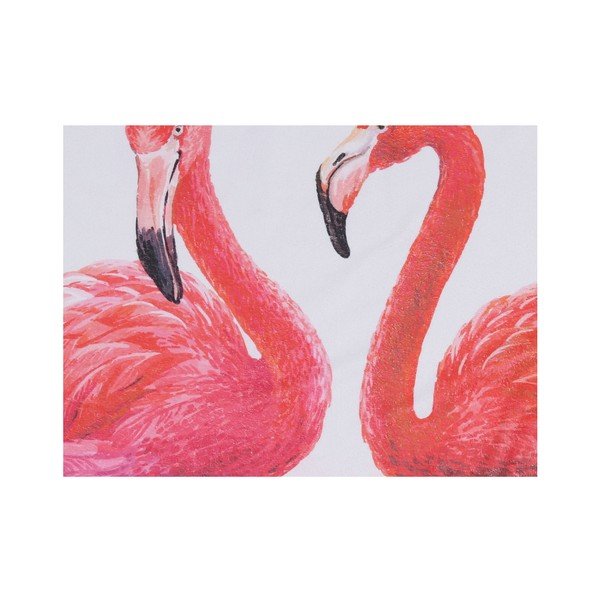 Šareni ručnik za plažu od 100% Flamingos pamuka, ⌀ 150 cm-image-2