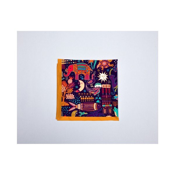 Ženska marama Madre Selva Electric Animals, 70 x 50 cm-image-3