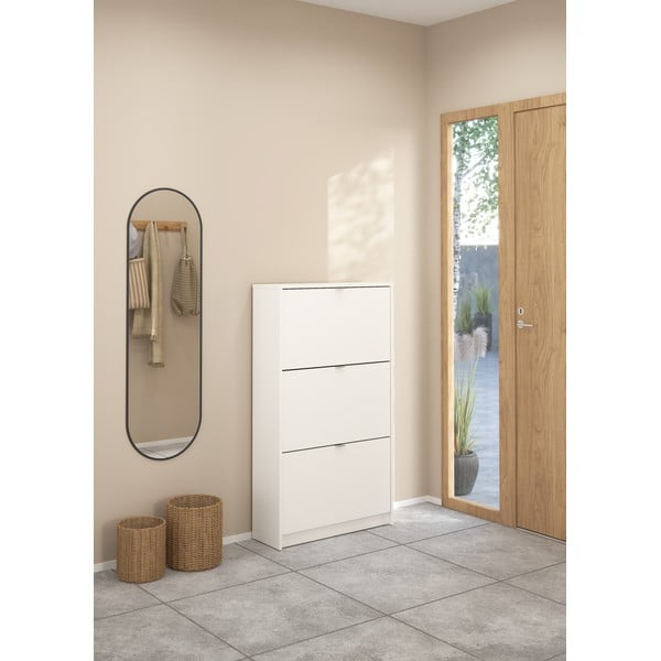 Bijeli preklopni ormarić za cipele Shoes – Tvilum-image-1