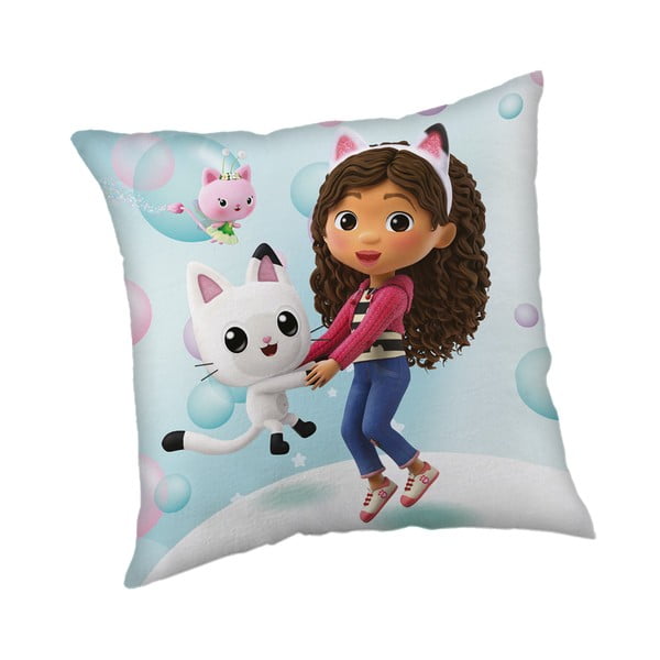 Dječji jastuk 40x40 cm Gabby's Dollhouse "Bubbles" – Jerry Fabrics