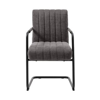 Tamno siva blagovaonska stolica Trout – Unique Furniture