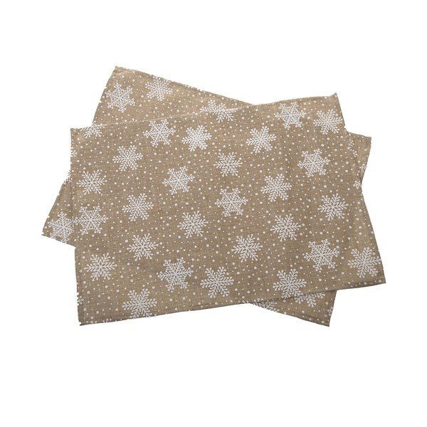 Tekstilni podmetač 2 kom s božićnim motivom 32x45 cm – Dakls