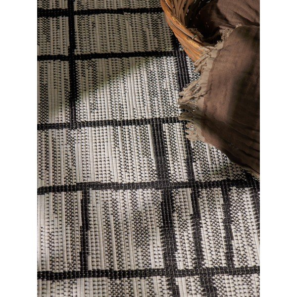 Crni/krem okrugao unutarnji i vanjski tepih ø 160 cm Haringey Crouch – Ted Baker-image-2