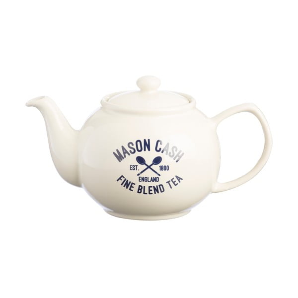 Bijeli čajnik Mason Cash Varsity, 1,1 l