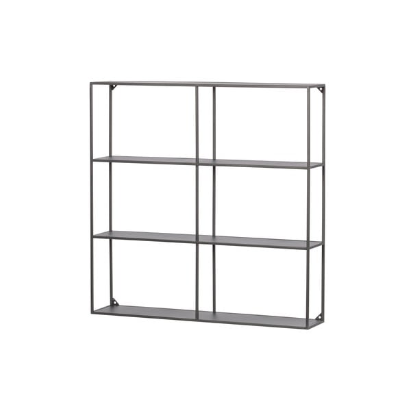 Crna metalna polica s više razina Meert – WOOOD-image-1